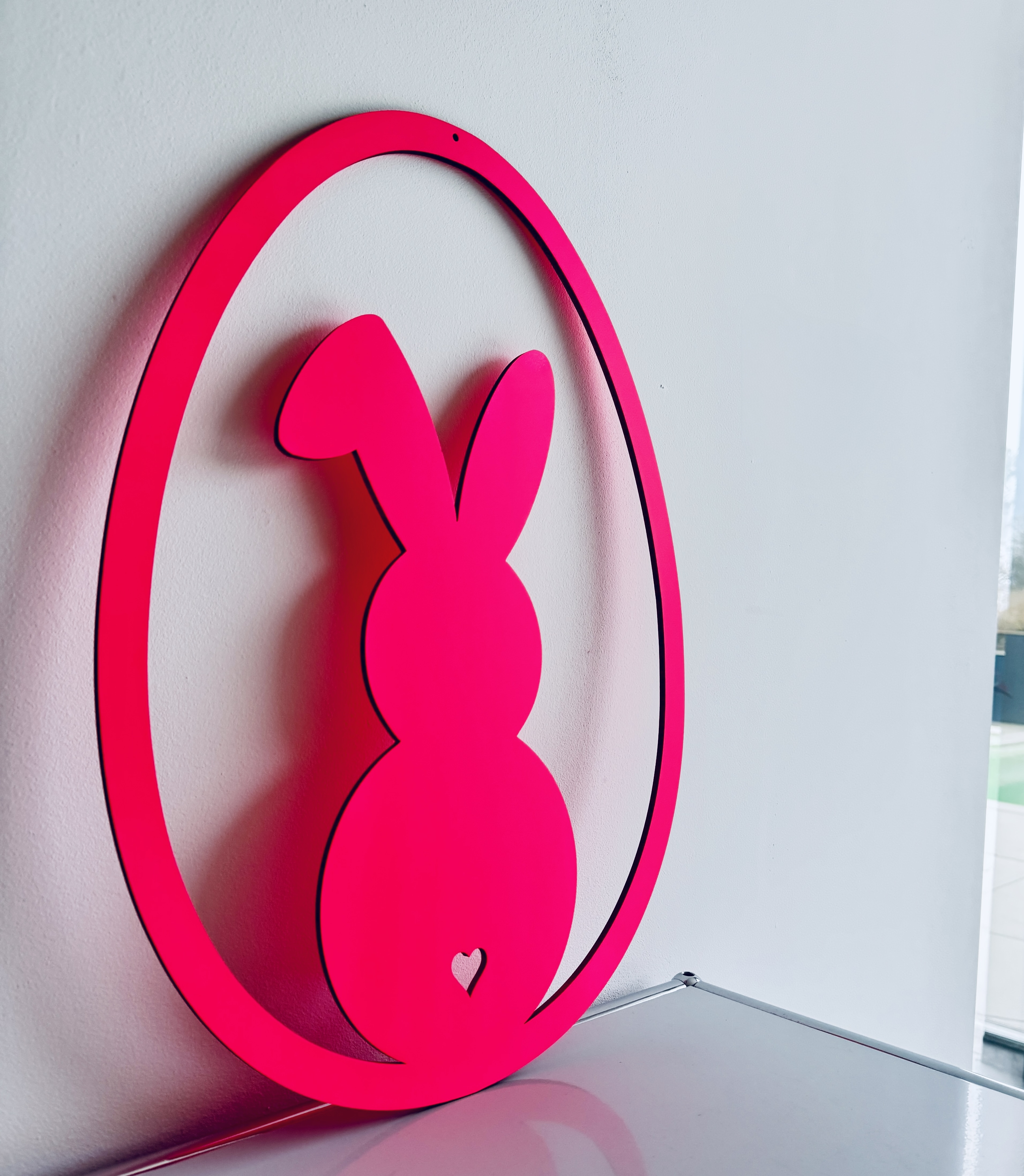 Fensterdeko Hase 