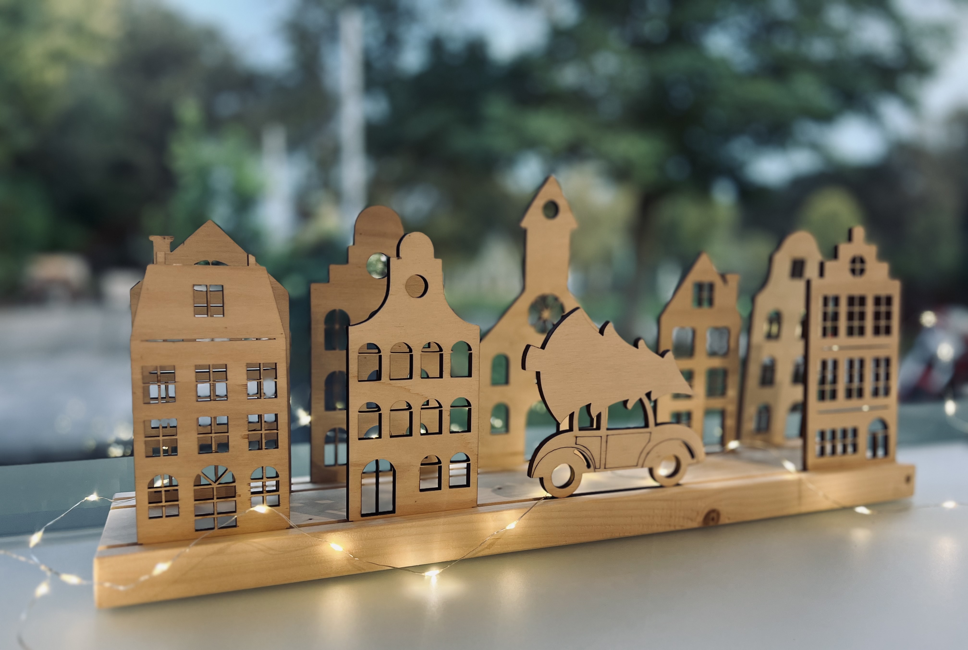 Dekoleiste Amsterdam Grachtenhäuser Dekoleiste Amsterdam Grachtenhäuser