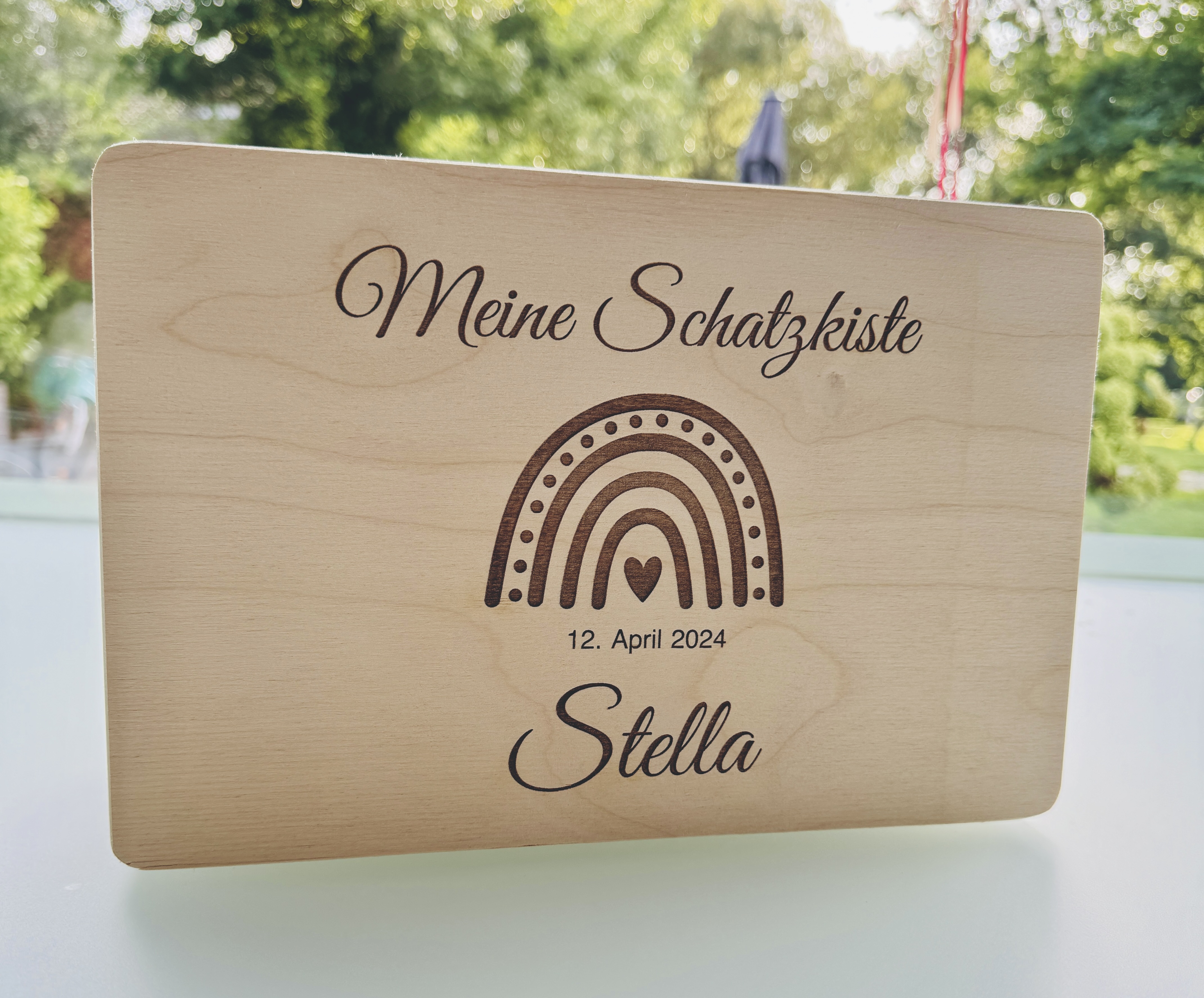 Erinnerungsbox personalisiert