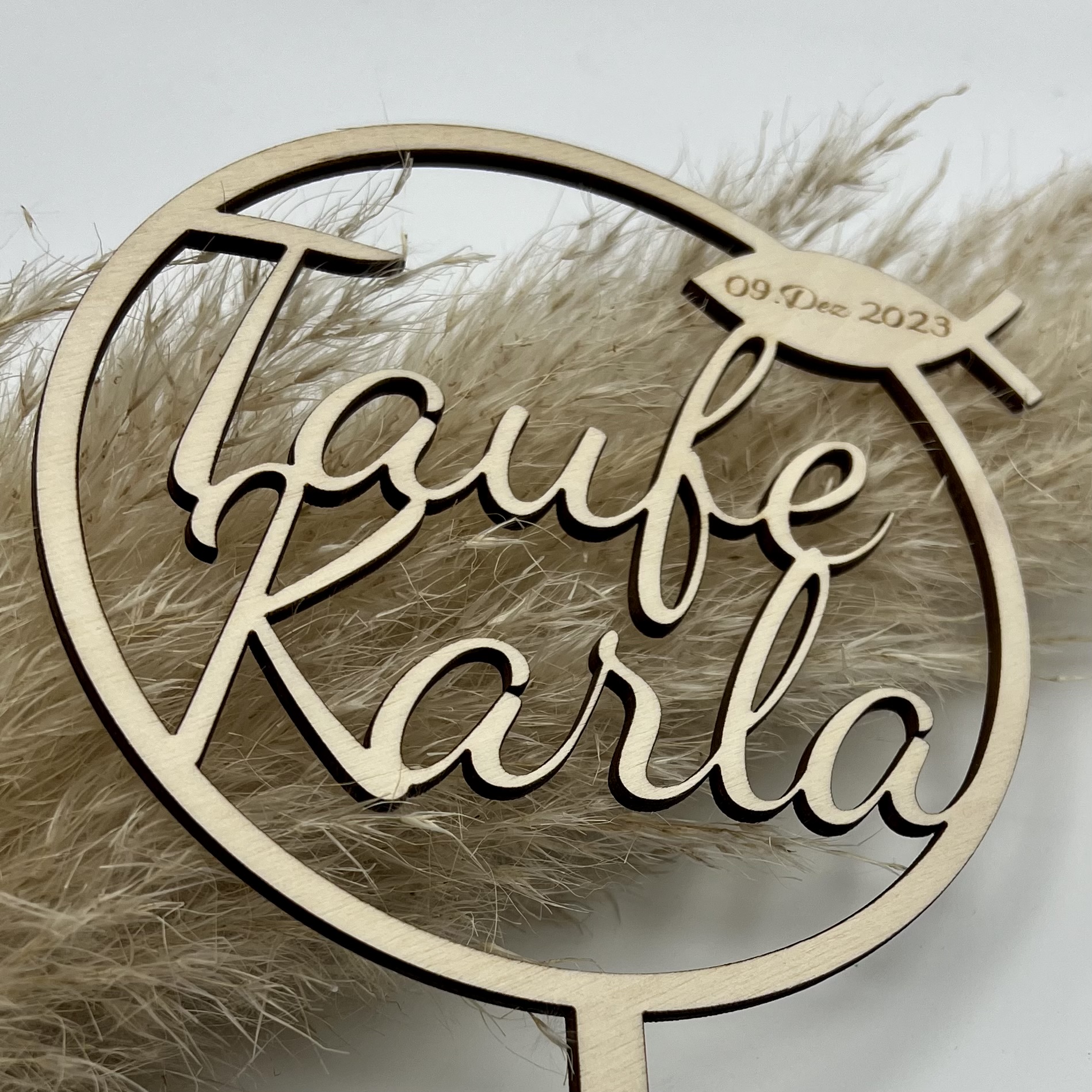 Cake Topper Taufe/Kommunion