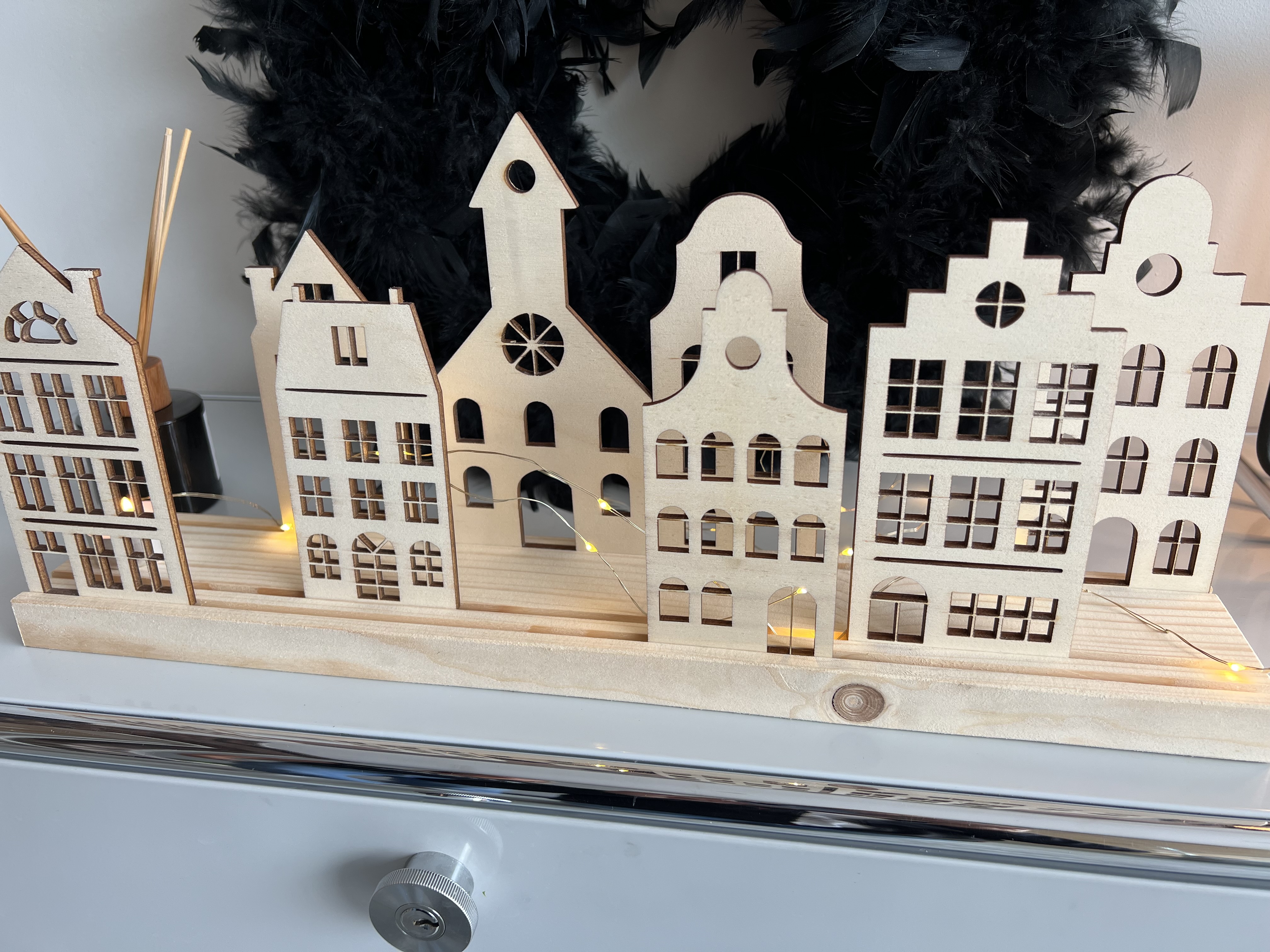 Dekoleiste Amsterdam Grachtenhäuser Dekoleiste Amsterdam Grachtenhäuser