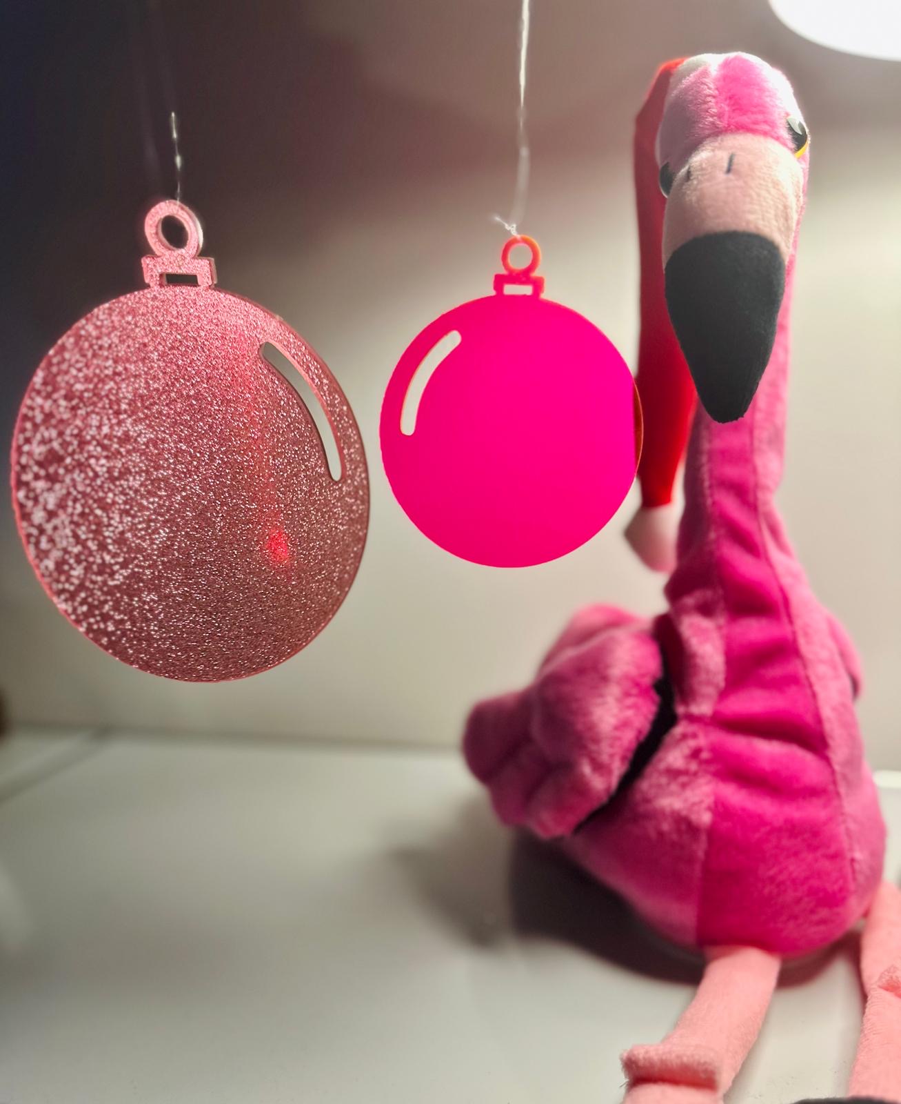 Acryl Weihnachtskugel