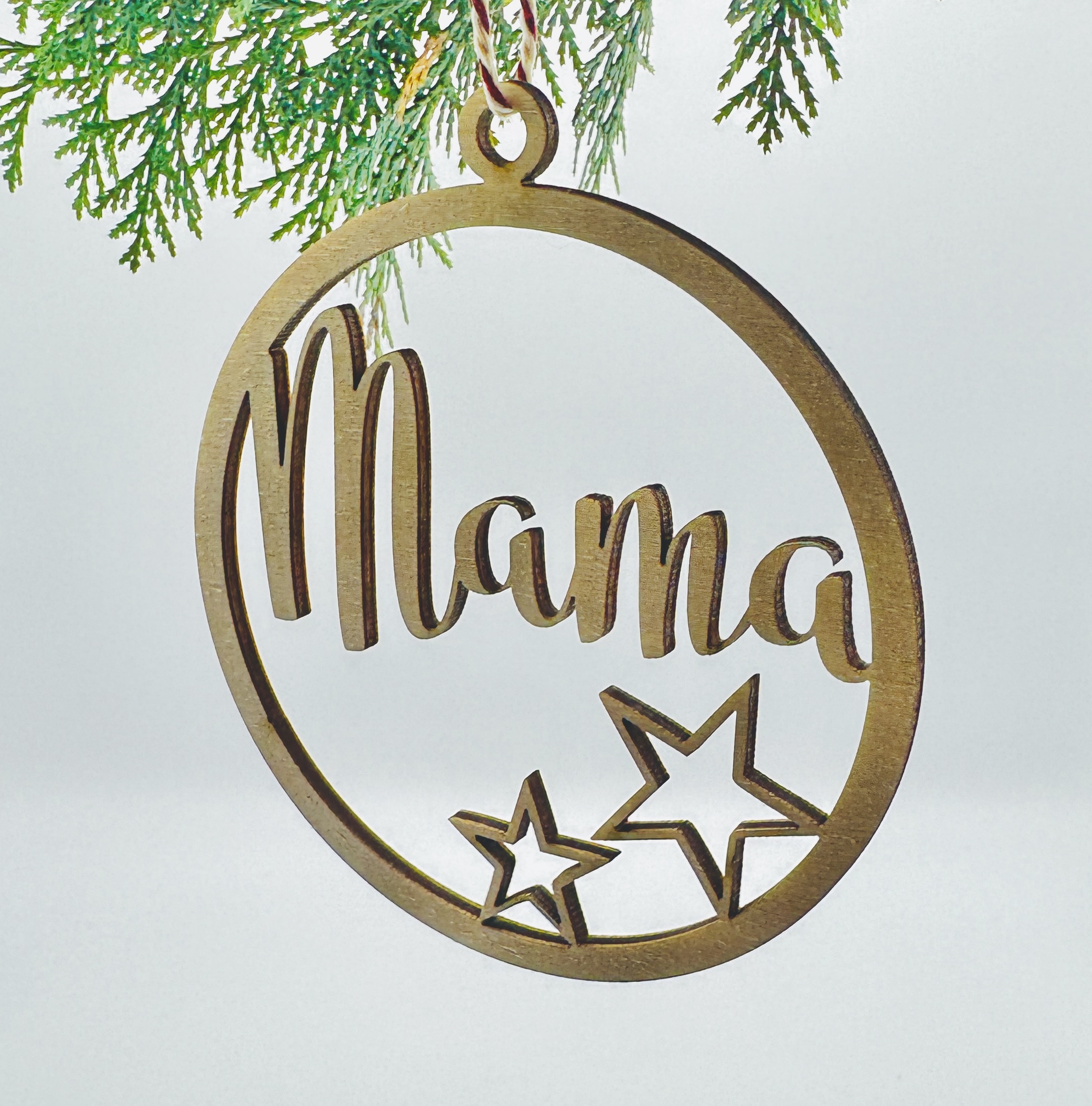 Personalisierte Weihnachtskugel 