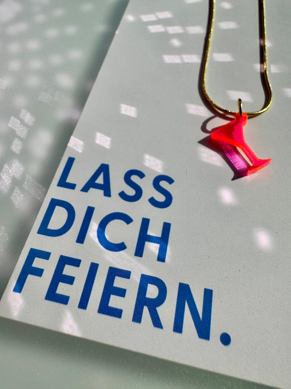 Cheers Acryl Anhänger