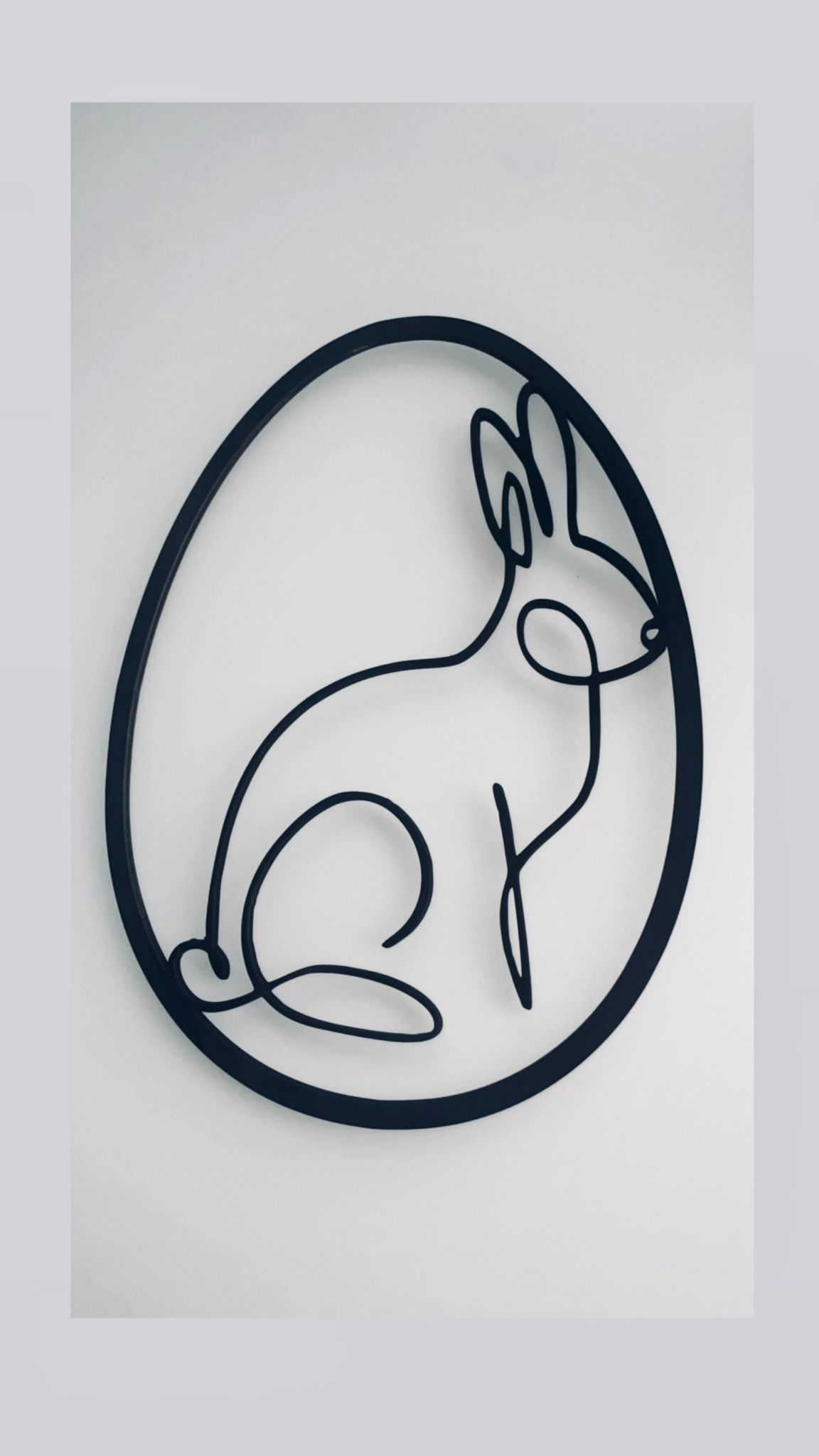 Holzkranz Hase