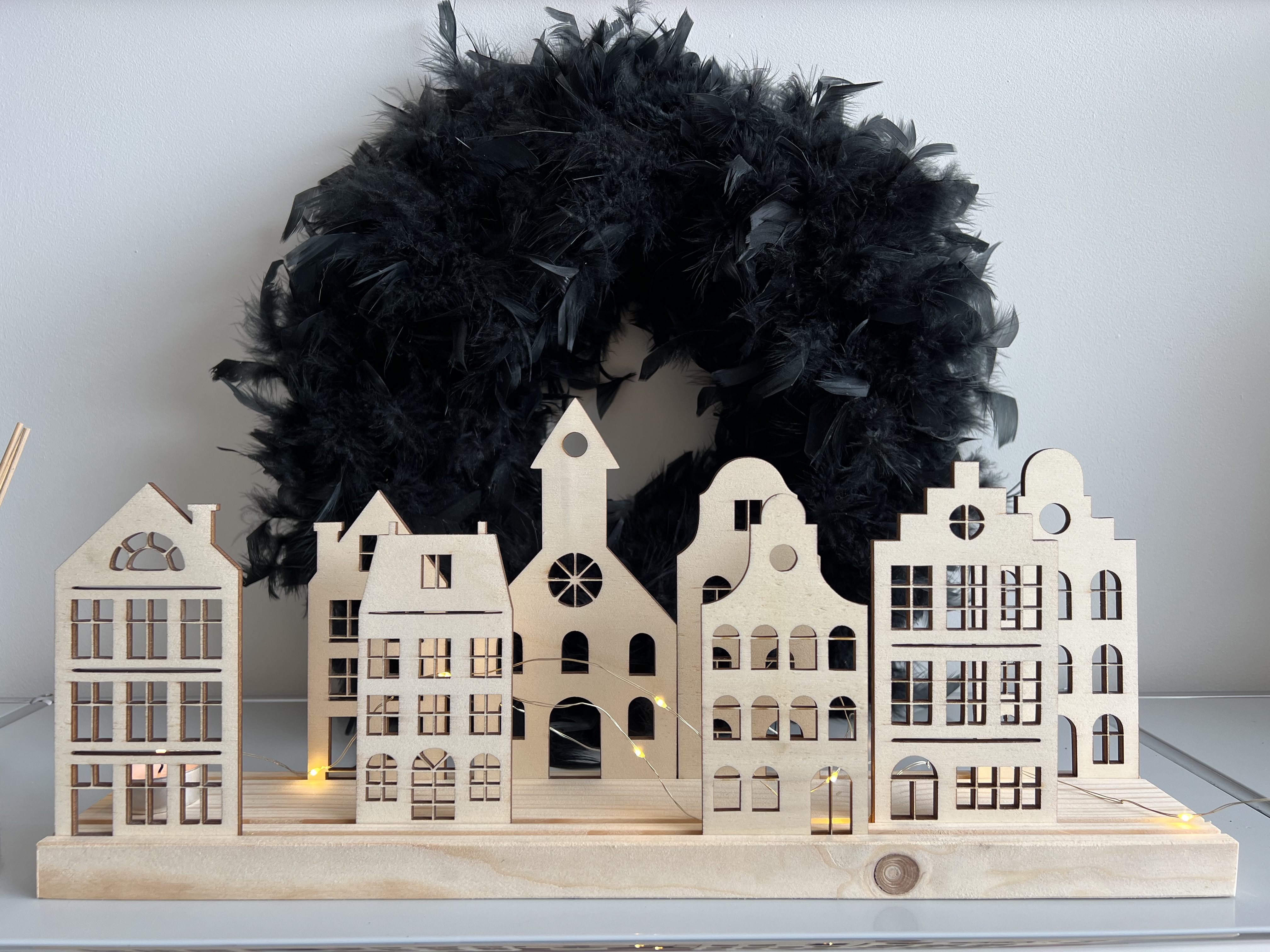 Dekoleiste Amsterdam Grachtenhäuser Dekoleiste Amsterdam Grachtenhäuser