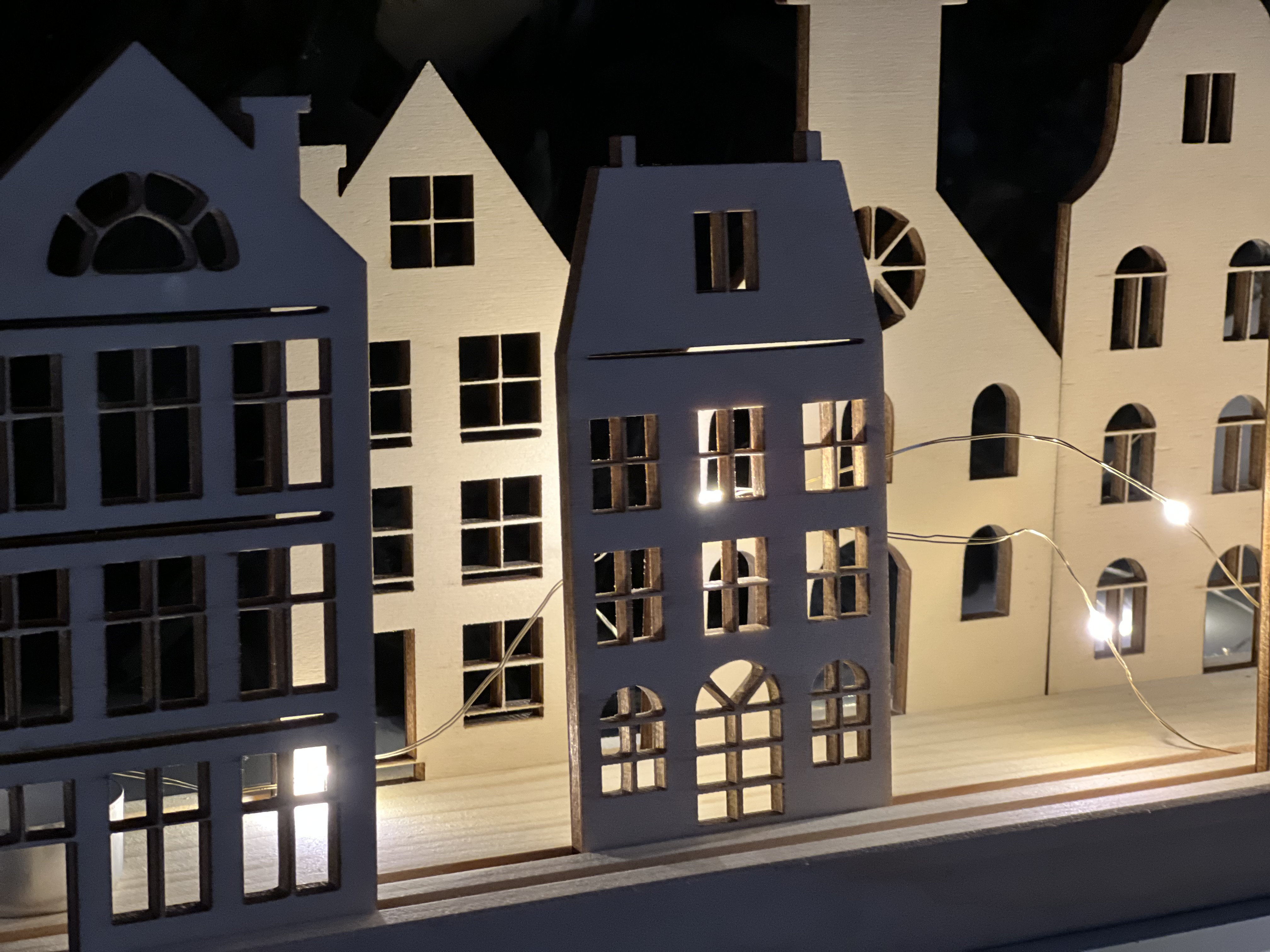 Dekoleiste Amsterdam Grachtenhäuser Dekoleiste Amsterdam Grachtenhäuser