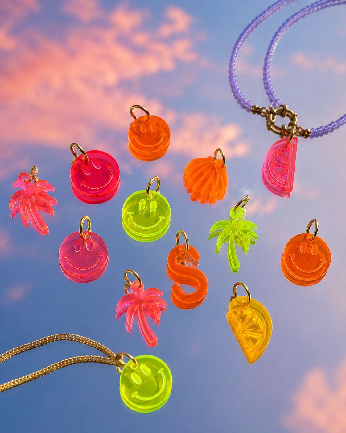 Mini Charms -  Neon Summer