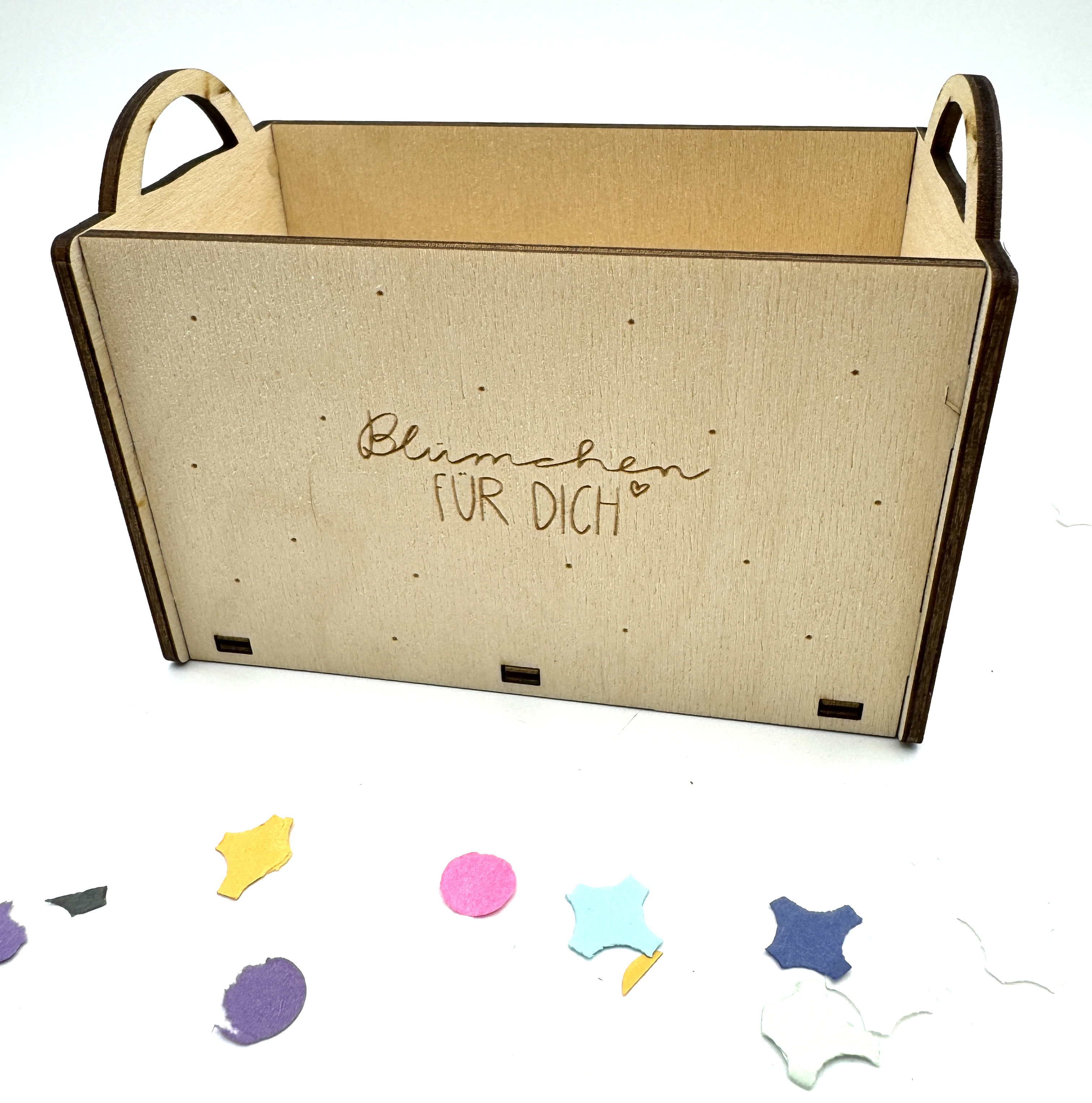 Geschenkbox "Blümchen FÜR DICH"