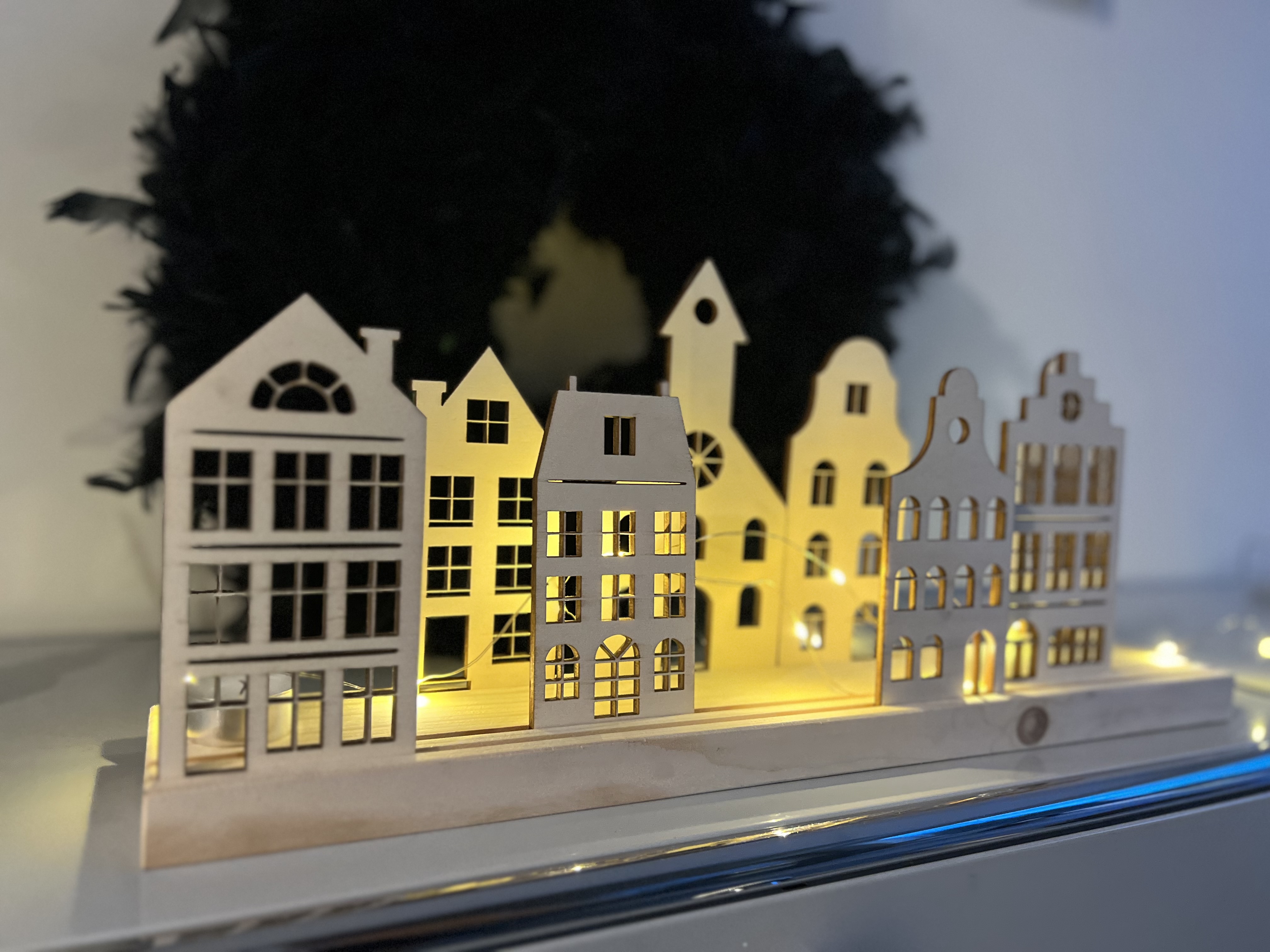 Dekoleiste Amsterdam Grachtenhäuser Dekoleiste Amsterdam Grachtenhäuser