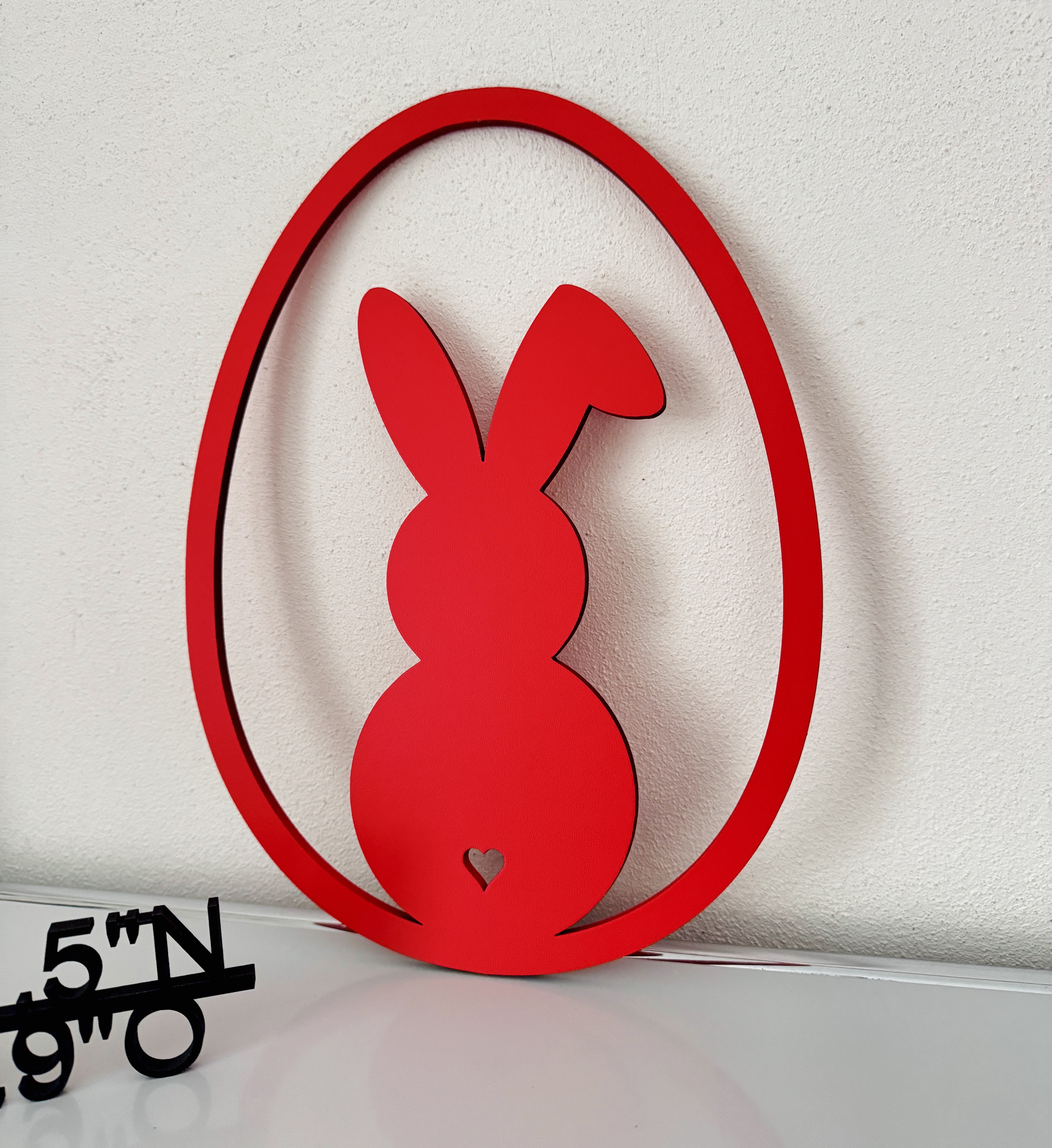 Fensterdeko Hase 