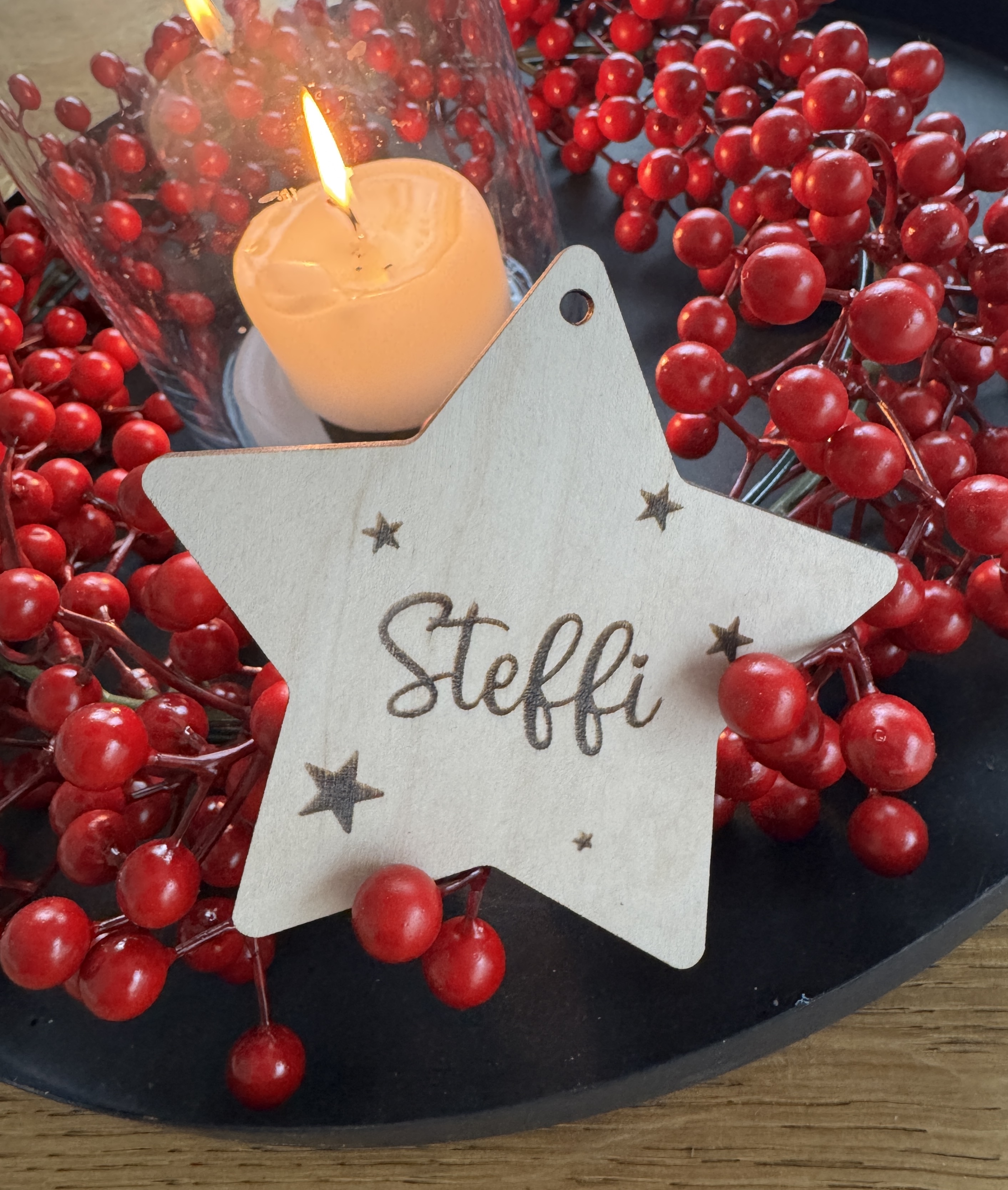 Weihnachtsanhänger Stern