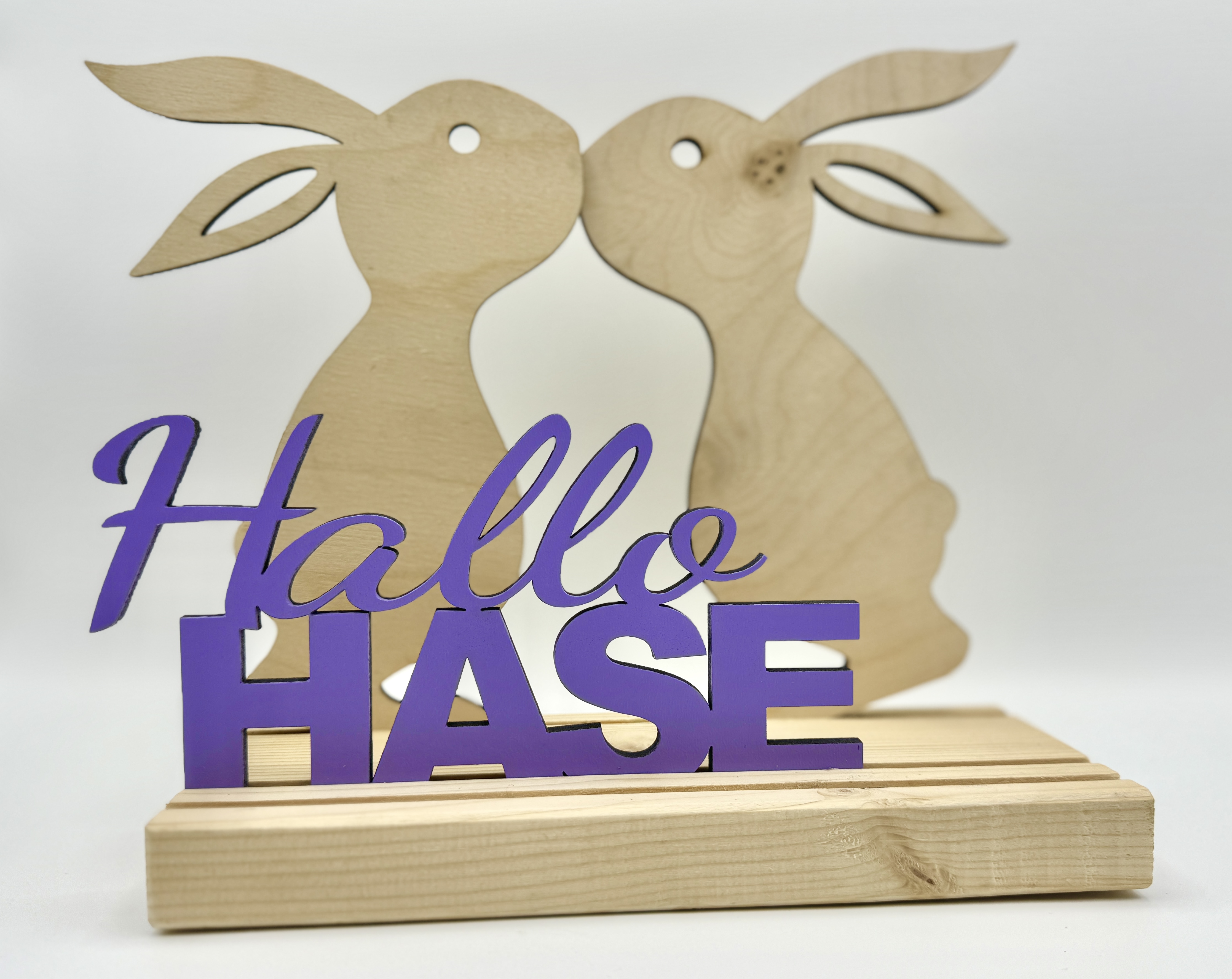 Dekoleiste Hallo Hase
