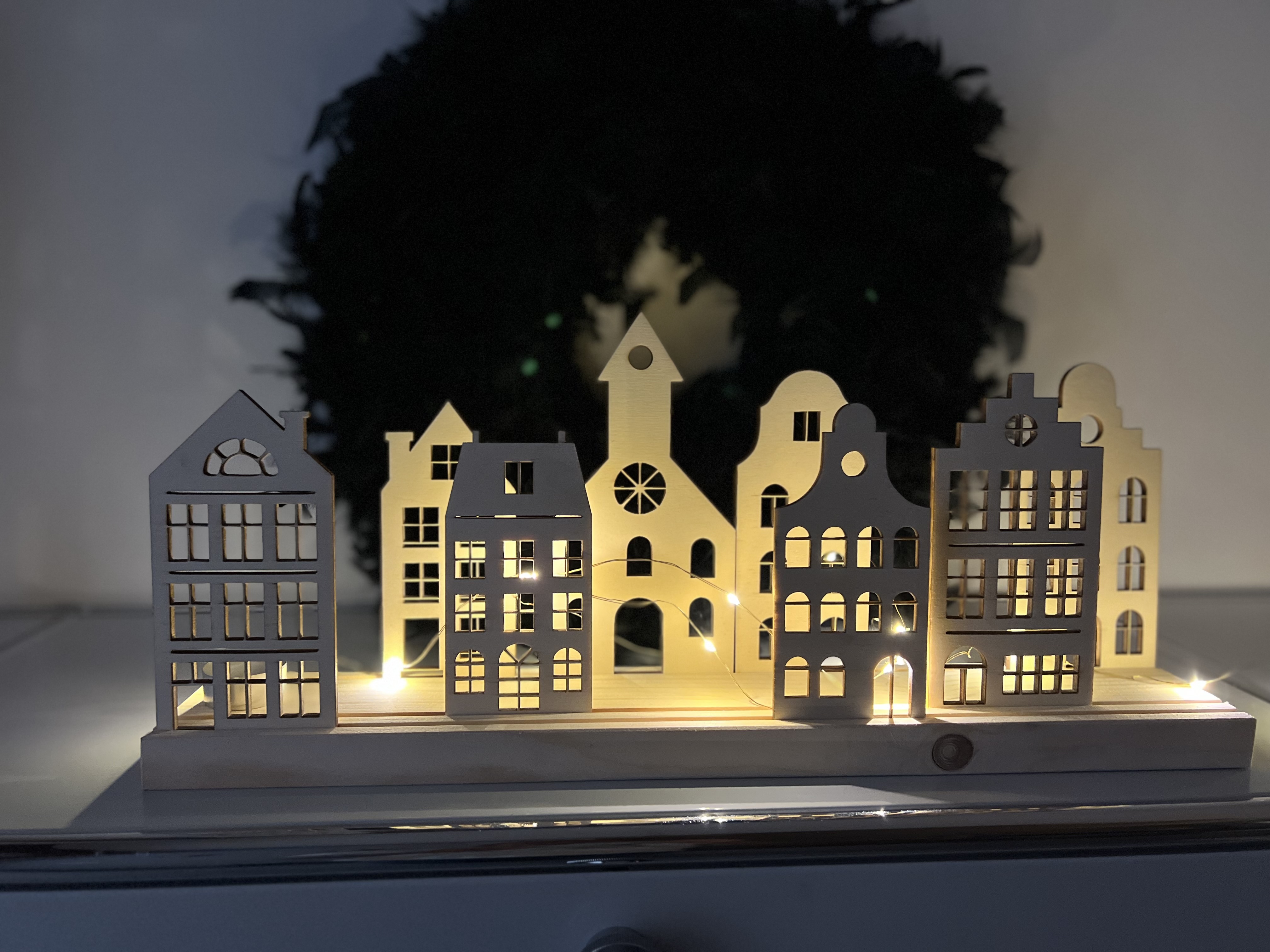Dekoleiste Amsterdam Grachtenhäuser Dekoleiste Amsterdam Grachtenhäuser