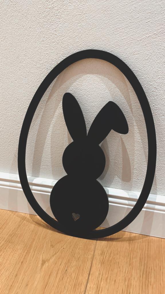 Holzkranz Hase 