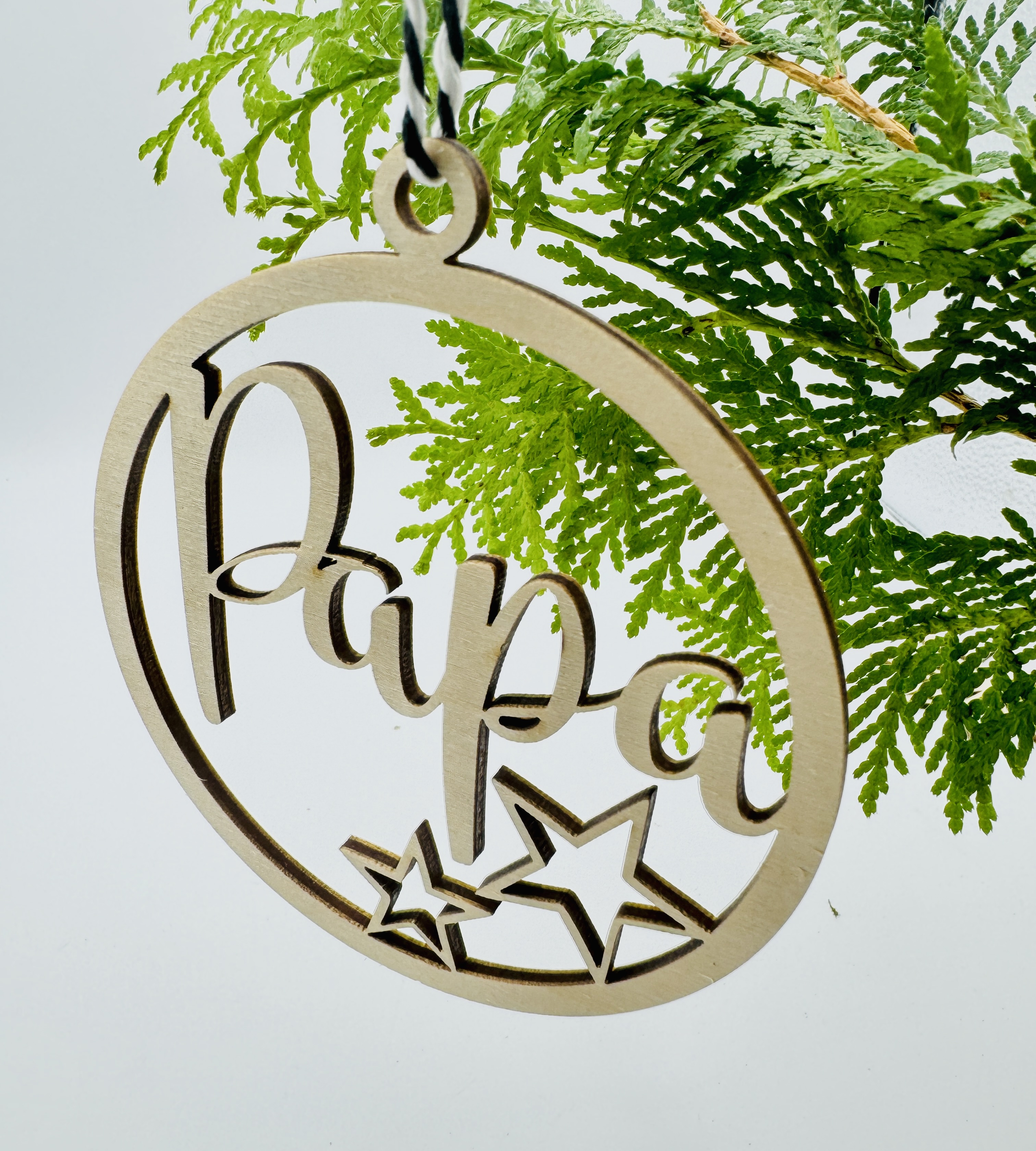 Personalisierte Weihnachtskugel 
