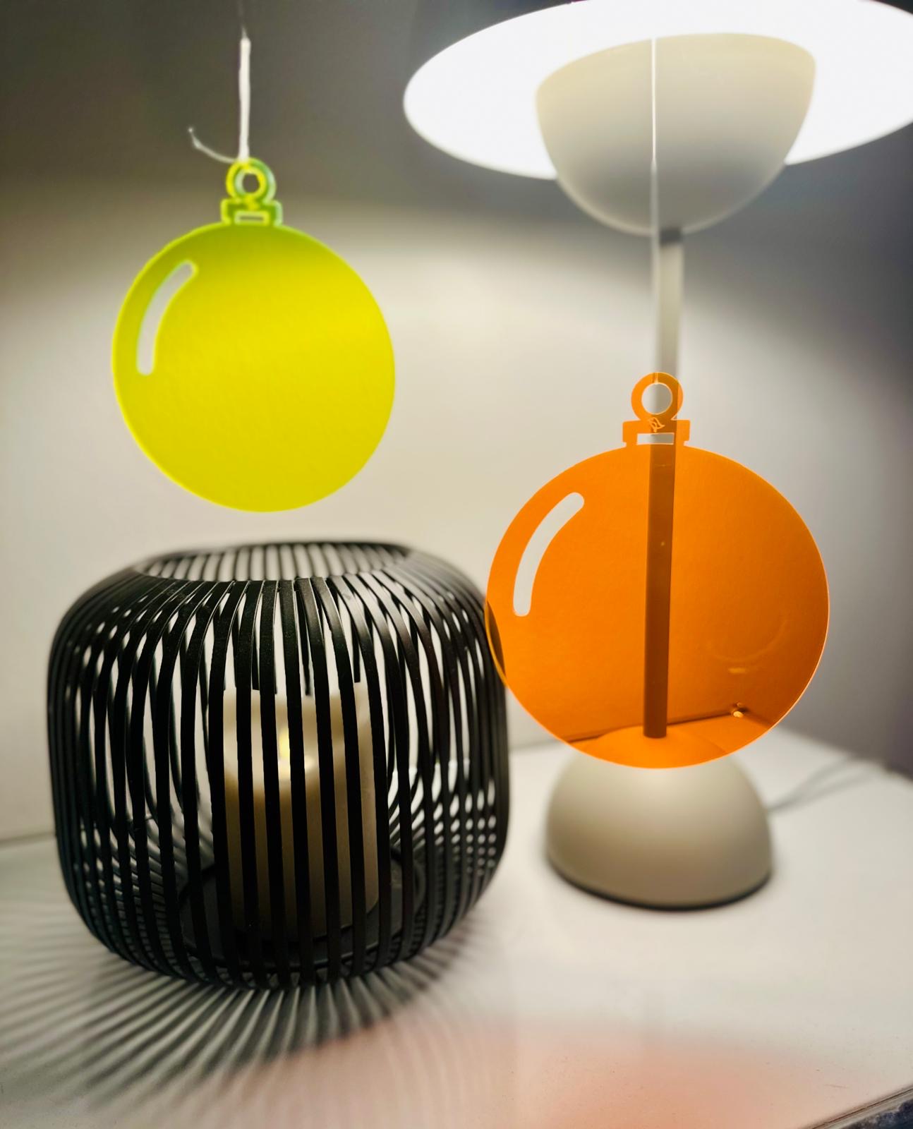 Acryl Weihnachtskugel