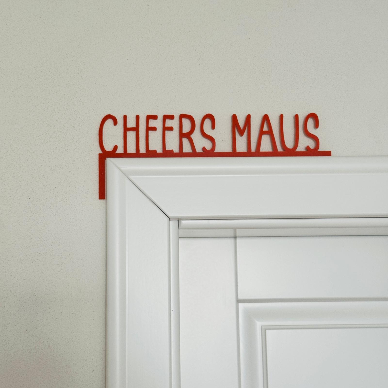 Türrahmen Schild