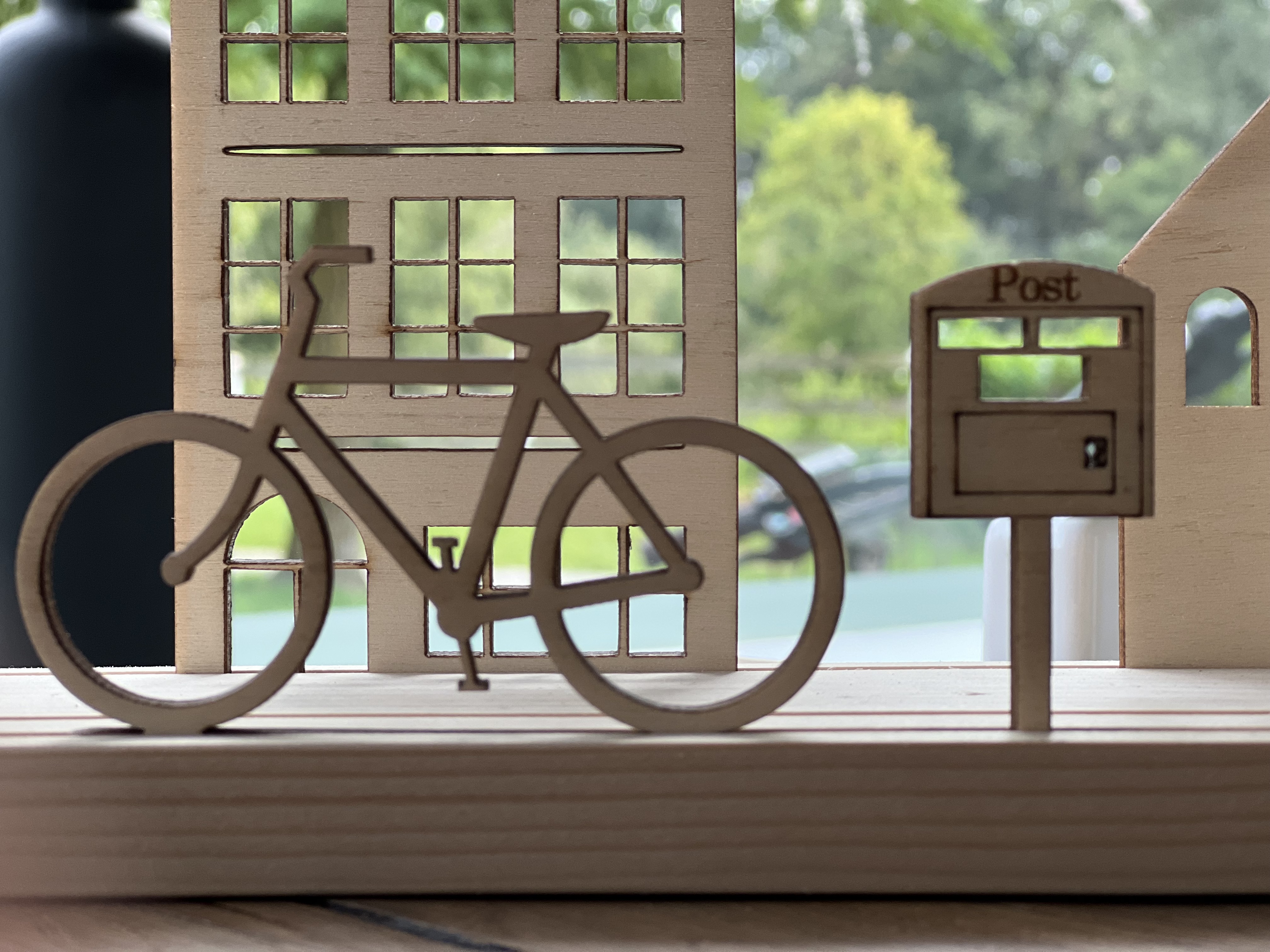 Fahrrad und Briefkasten Zubehör Dekoleiste Fahrrad und Briefkasten Zubehör Dekoleiste