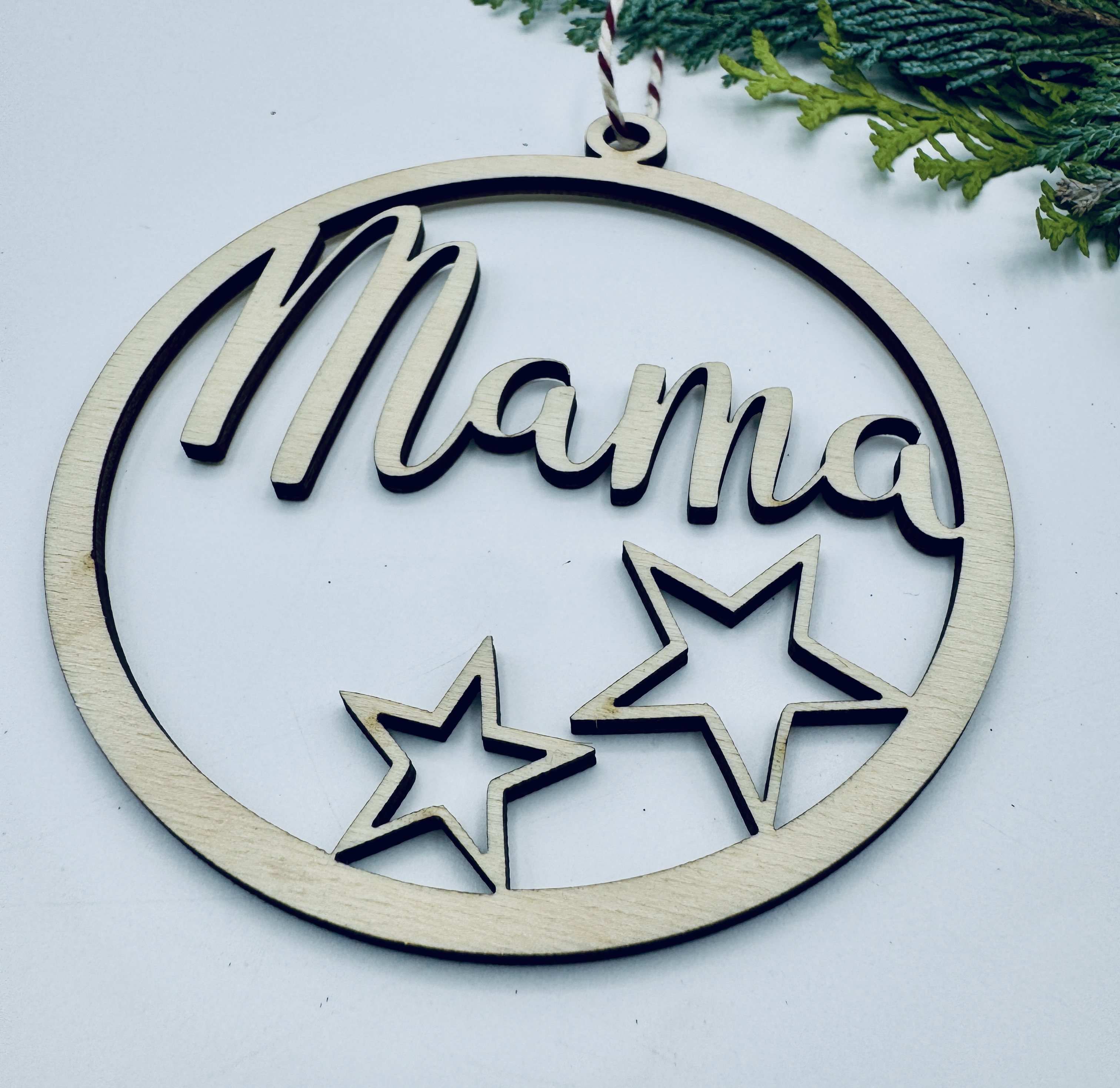 Personalisierte Weihnachtskugel 